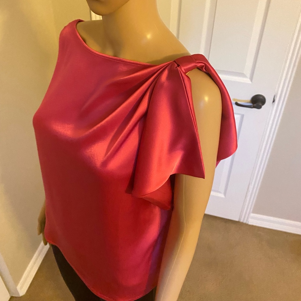 EUC St John silk asymmetrical blouse 14